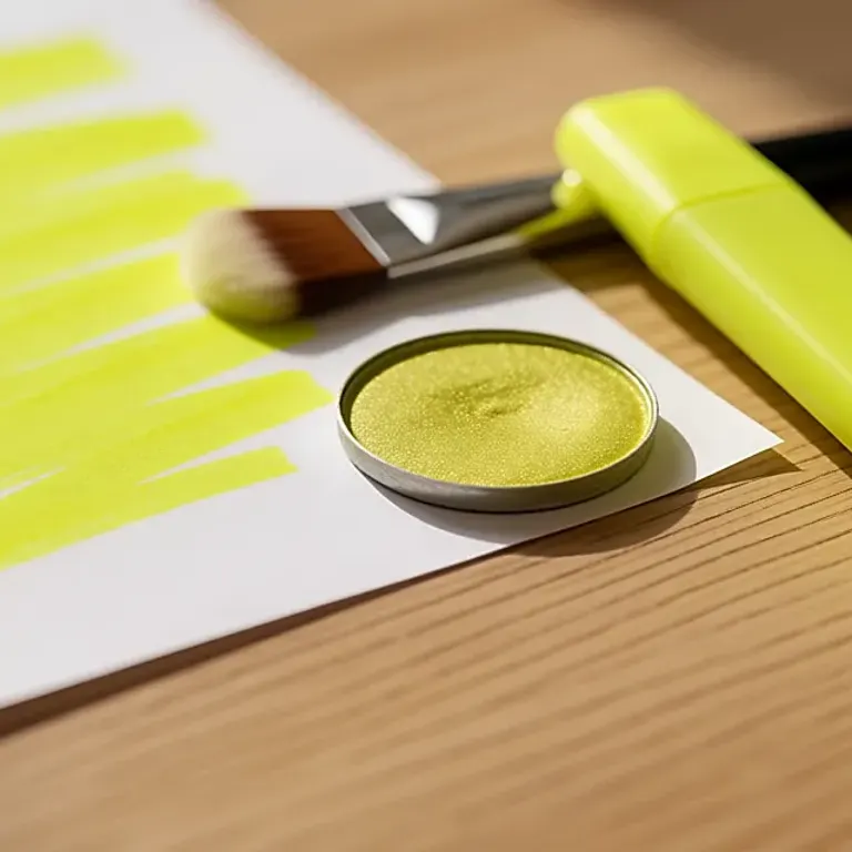 Surligneur de bureau et fard fluo : ce que la peau accepte vraiment
