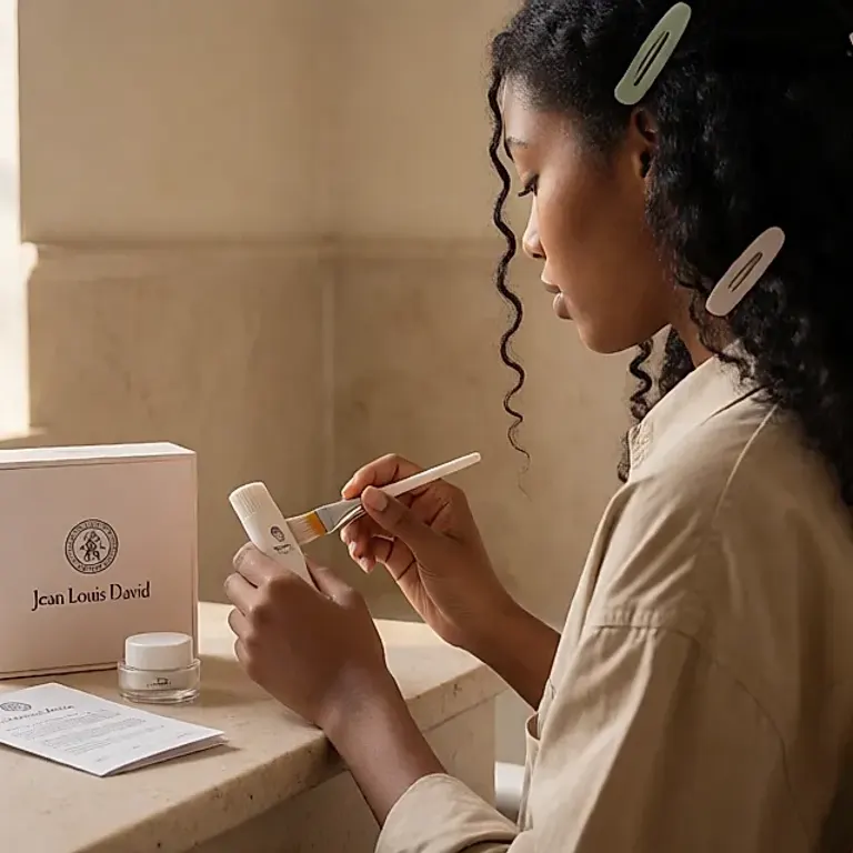 Le lissage durable à faire chez soi avec les kits Jean Louis David