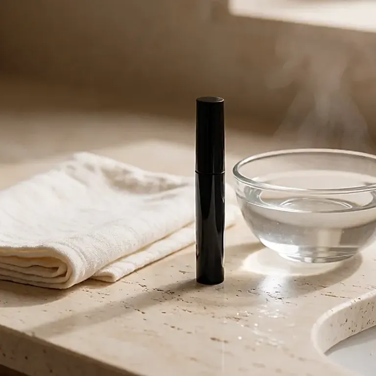 Mascara tubulaire : le retrait à l'eau tiède qui ménage les cils et le contour des yeux