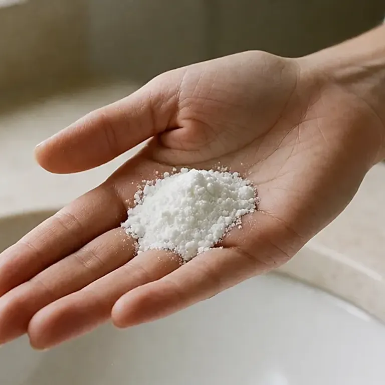 Nettoyant en poudre : la formule sans eau qui se réhydrate au creux de la main