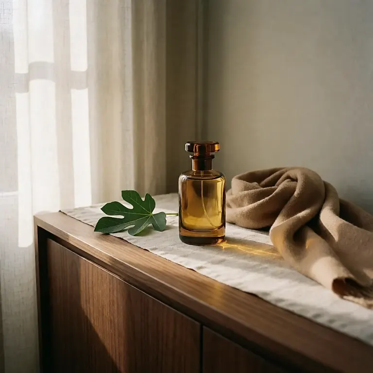 Le parfum d'automne, un sillage doux qui enveloppe la peau au lieu de marquer la pièce