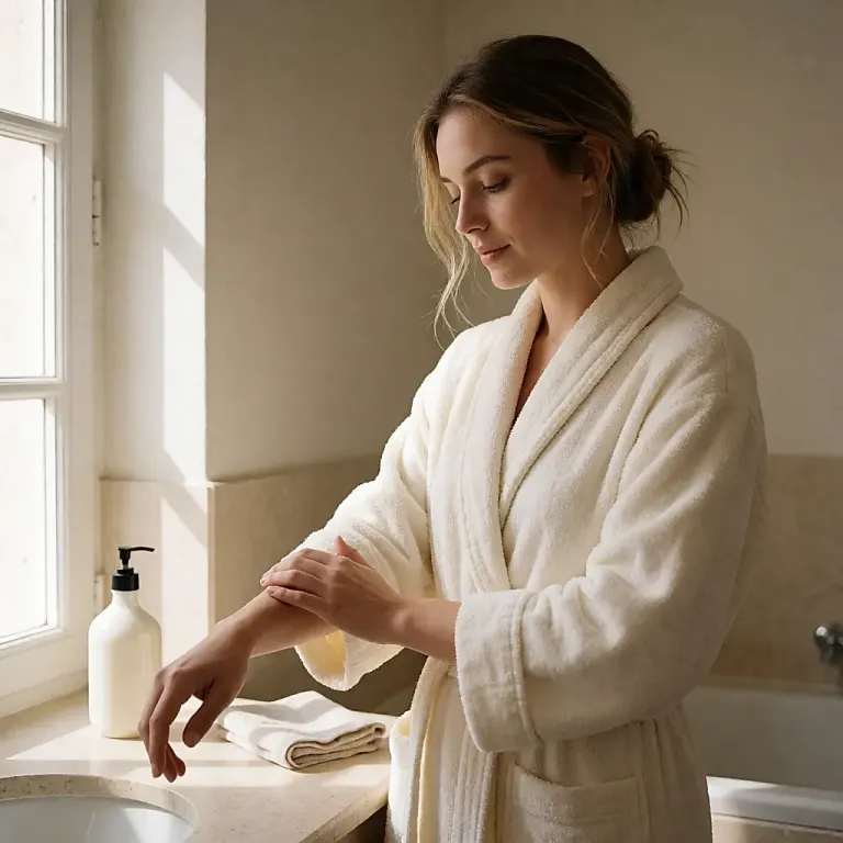 Le soin du corps reprend les actifs du visage : acide hyaluronique, niacinamide et urée en grand format