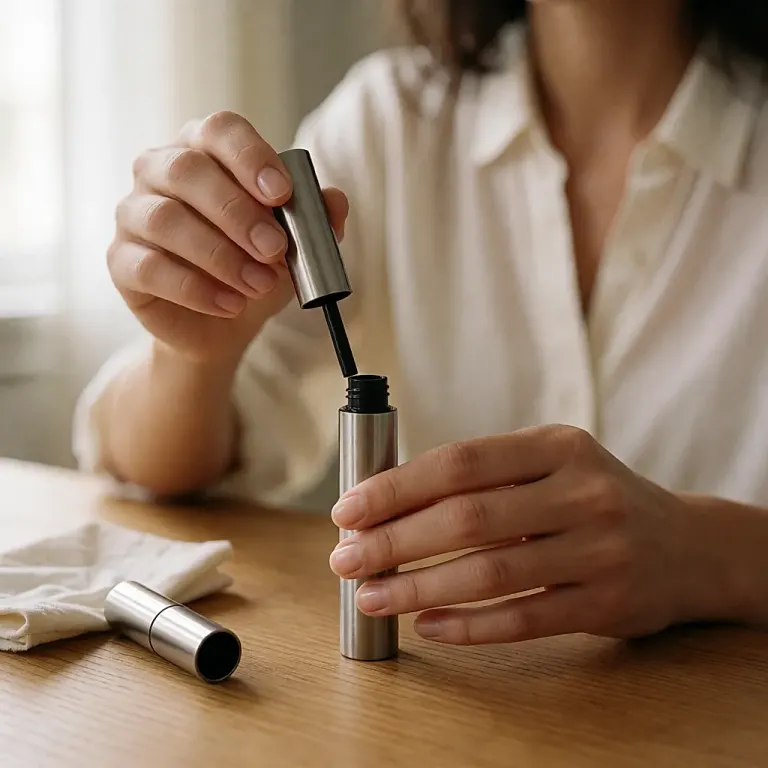 Mascara rechargeable : garder l'étui, renouveler la cartouche, un geste beauté qui dure