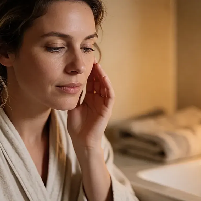 Peau sèche en novembre : la couche grasse du soir pèse plus que celle du matin