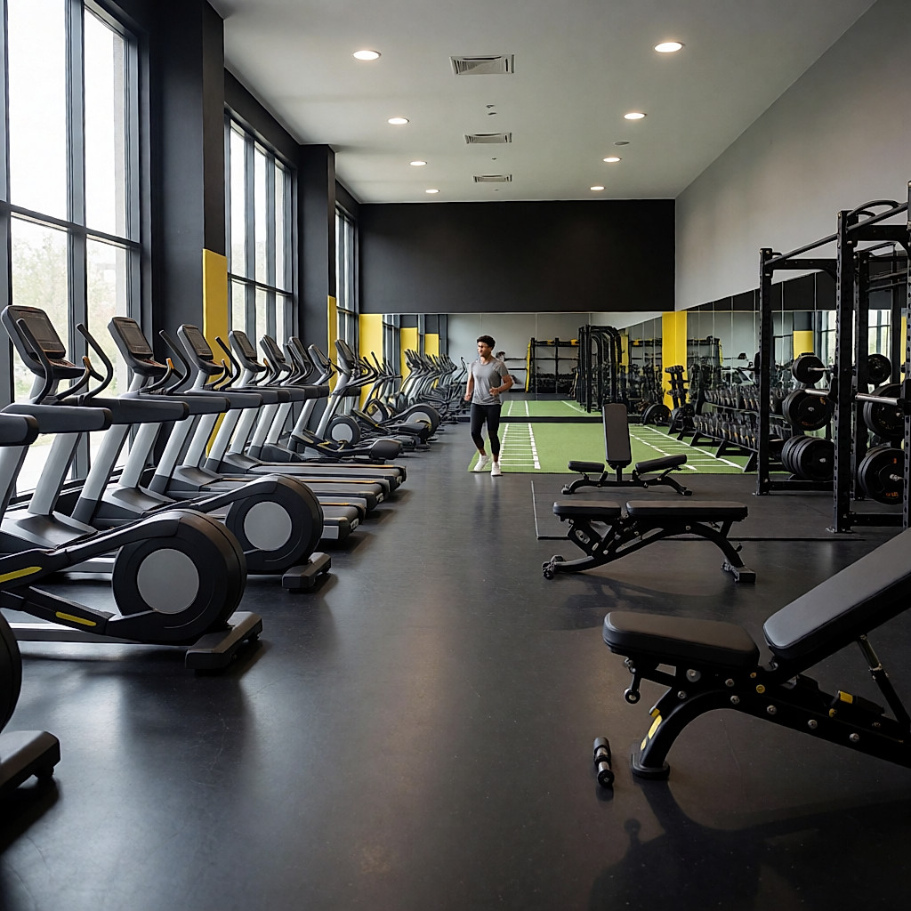 Photo produit inspirée de Abonnement Fitness Park — formule d'accès aux salles (avec ou sans engagement), à partir de 19 € / 4 semaines