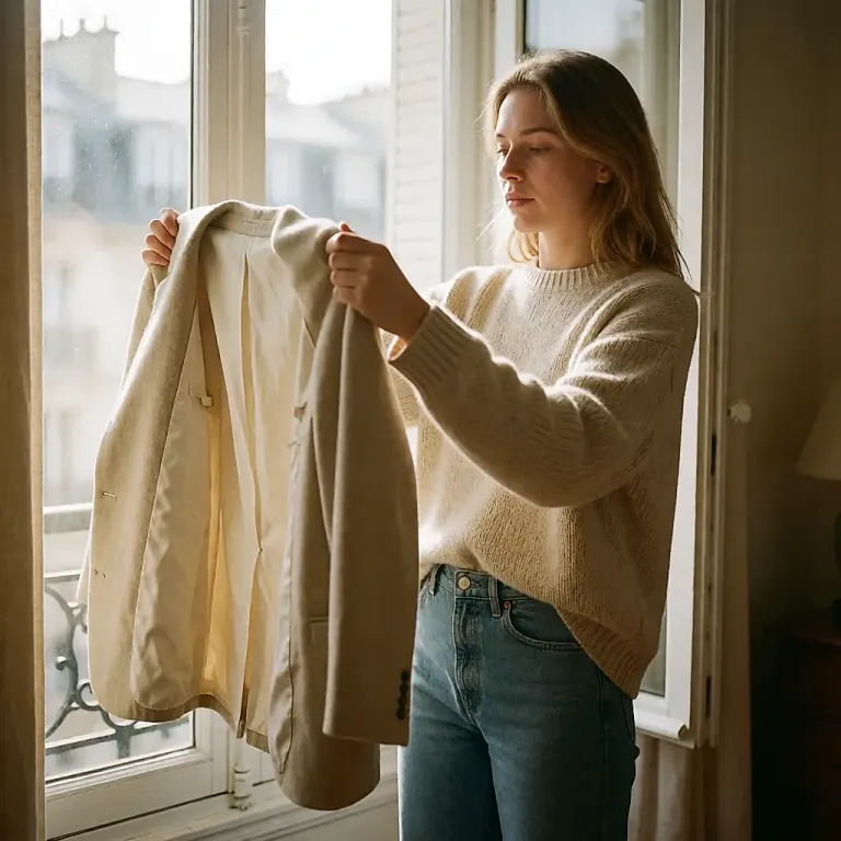 Lire l'envers d'une pièce vintage : marges de couture, doublure et retouches possibles