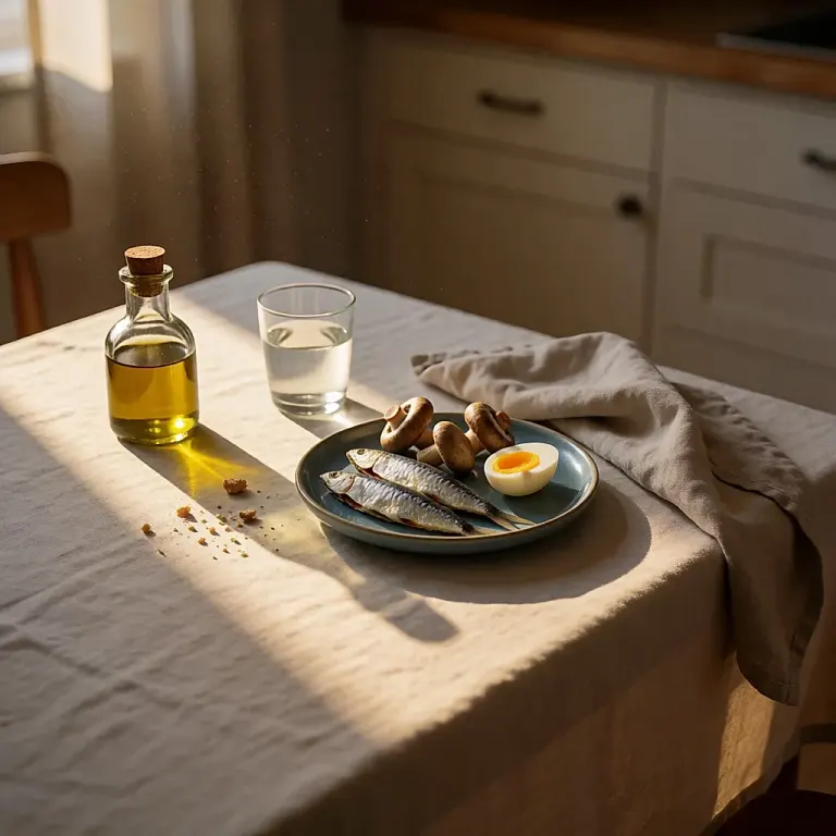 Vitamine D : où la trouver dans l’assiette et par la lumière avant l’hiver