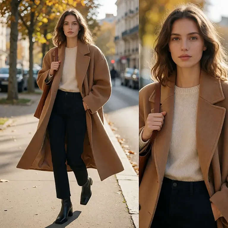 Volume d'automne : équilibrer l'ampleur du haut et l'ancrage du bas dans une silhouette