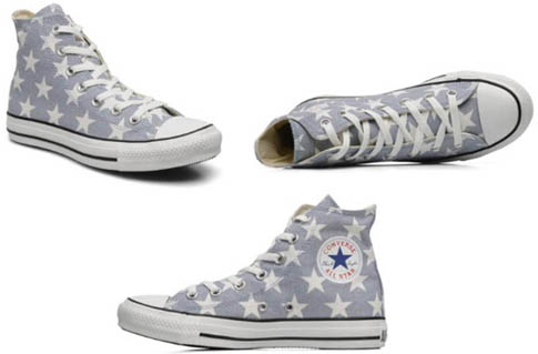 Converse All Star imprimées étoiles