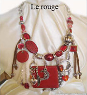 Bijoux rouges Hergante