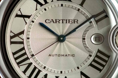 Montre cartier le cadran