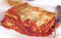 Lasagnes emmental parmesan