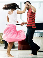 Cours de danse, salsa cha-cha